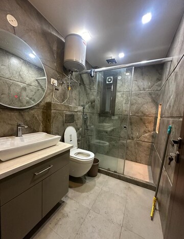 Bathroom in 4 BHK Builder Floor at Saket – for Rent