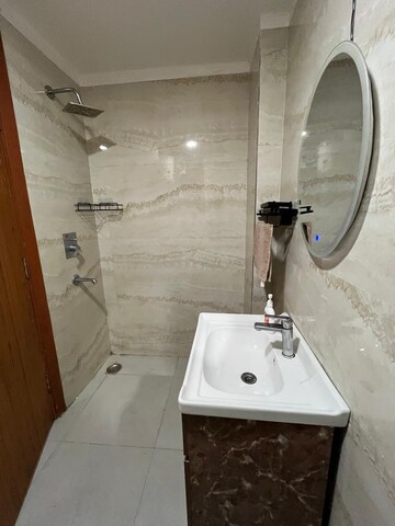 Bathroom in 4 BHK Builder Floor at Saket – for Rent