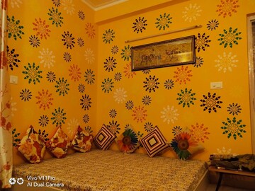 Living Room in 3 BHK Builder Floor at RWA Residential Society Sector 46, Sector 46 – for Rent