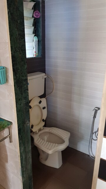 Bathroom in 1 BHK Apartment at Rajiv CHS Matunga, Matunga West – for Rent