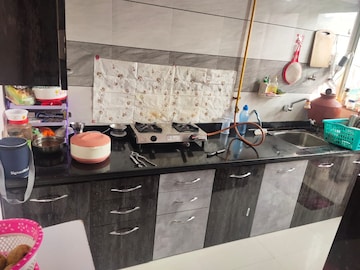 Kitchen in 2 BHK Apartment at Panchshlok Residency, Chandkheda – for Rent