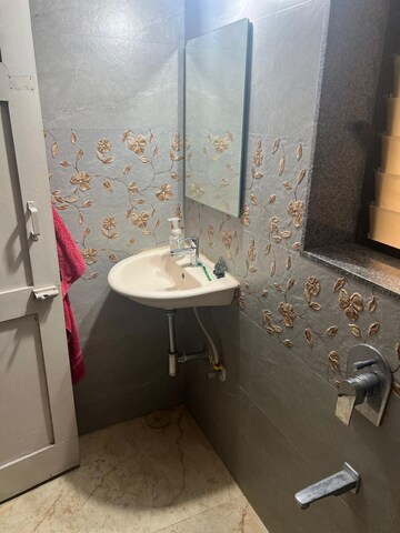 Bathroom in 1 BHK Apartment at Chandiwala Complex, Ganeshwadi – for Rent