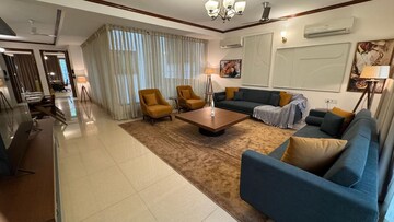 Living Room in 3 BHK Apartment at Malcha Marg – for Rent