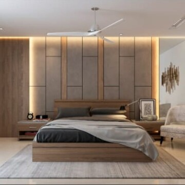 Bedroom in 4 BHK Apartment at DLF Belvedere Towers, Sector 24 – for Rent