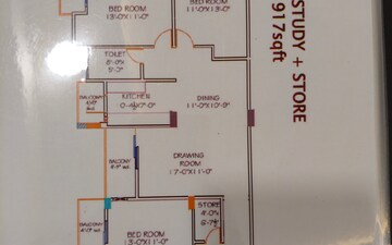 3.5 BHK Apartment For Sale in Ratan Galaxy, Vrindavan Yojna