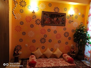 Living Room in 3 BHK Builder Floor at Saurabh Niwas, Sector 40 – for Rent