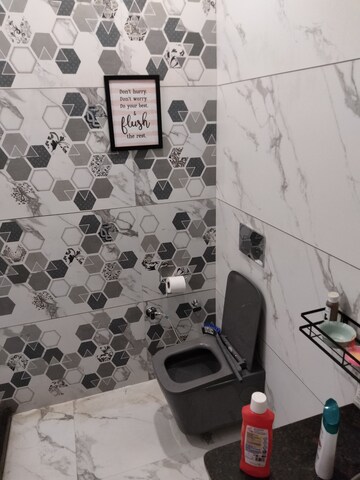 Bathroom in 3 BHK Villa at Ambala Highway – for Rent