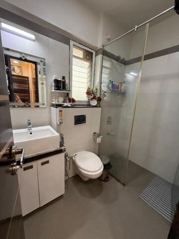 Bathroom in 2 BHK Apartment at Rustomjee Urbania, Majiwada – for Sale
