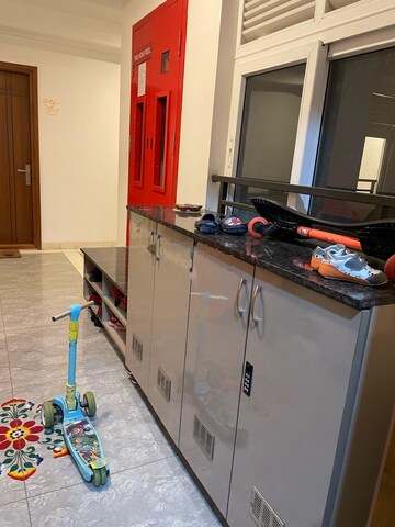 Kitchen in 3 BHK Apartment at Aparna Sarovar Zenith, Nallagandla – for Rent