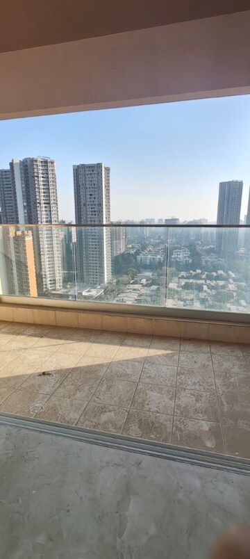 Balcony in 3 BHK Apartment at Kalpataru Radiance, Goregaon West – for Rent