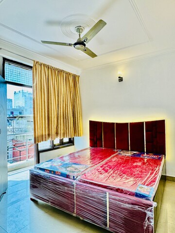 Bedroom in 2 BHK Builder Floor at Freedom Fighters Enclave – for Rent