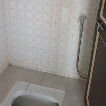 Bathroom in 1 BHK Apartment at Somnath Nagar – for Rent