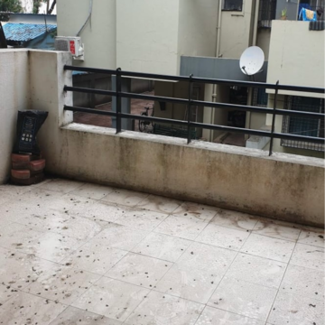 Balcony in 1 BHK Apartment at Somnath Nagar – for Rent