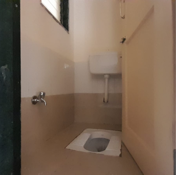 Bathroom in 1 BHK Apartment at Taloja Sector 2 – for Rent