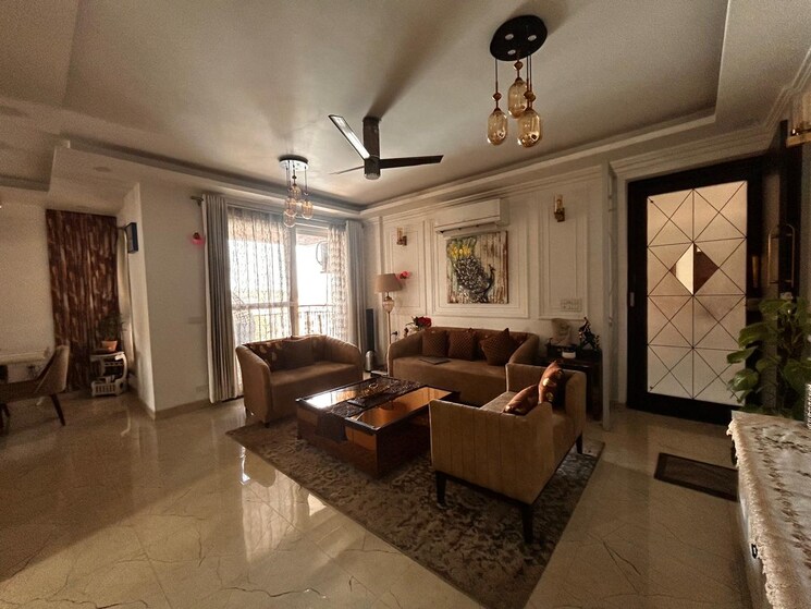 Living Room, achievers-gardenia-floors 4 Bedroom 2650 Sq.Ft. Apartment In Sector 49 Faridabad 8196220