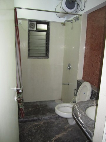 Bathroom in 3 BHK Apartment at Kalpataru Radiance, Goregaon West – for Rent