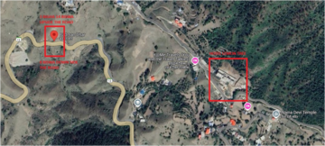  Land – Map Location View at Naldehra - for Sale