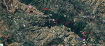 Land – Map Location View at Naldehra - for Sale