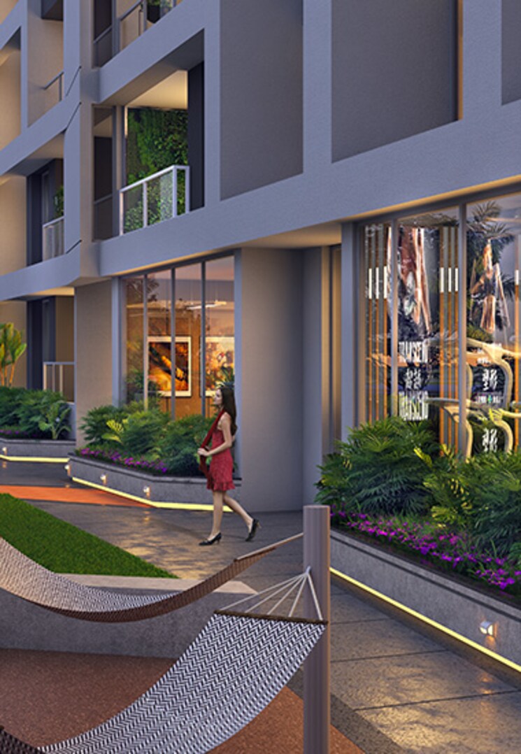 Balcony, anp-atlantis 2 Bedroom 823 Sq.Ft. Apartment In Balewadi Pune 8196332