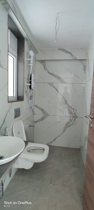 Bathroom in 2 BHK Apartment at Srishti Harmony 3 Phase 1, Powai – for Rent