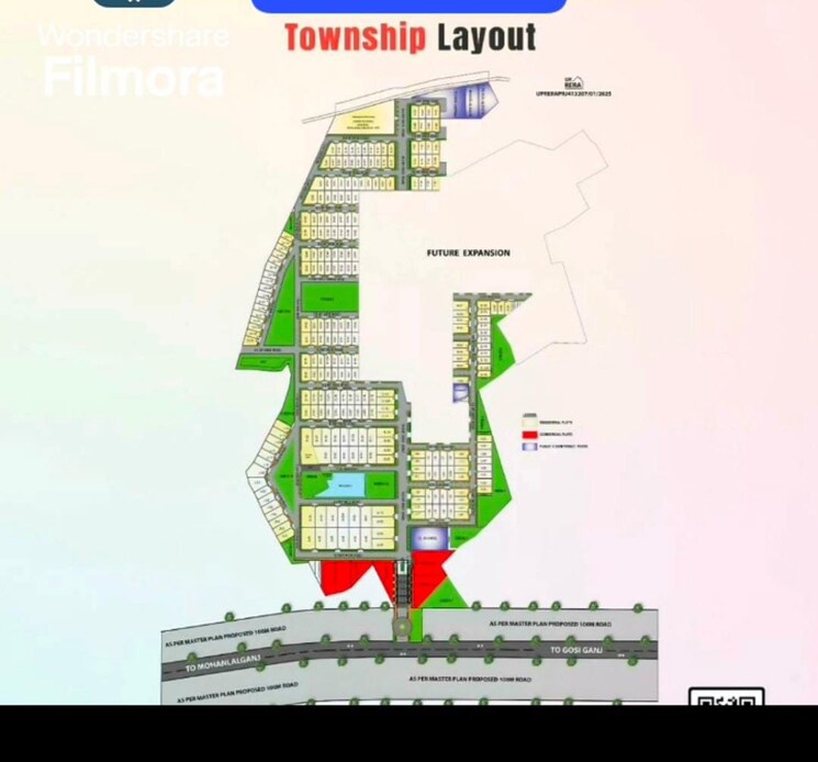 Map Location, jail road  1500 Sq.Ft. Plot In Jail Road Lucknow 8196516