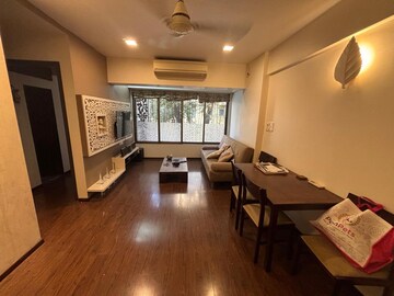 Living Room in 3 BHK Apartment at Rizvi Danda, Carter Road – for Rent