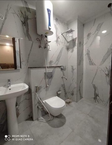 Bathroom in 3 BHK Apartment at Saket – for Rent