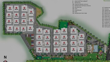Master Plan in 3 BHK Apartment at RK Oxygen Valley, Mallampet – for Sale