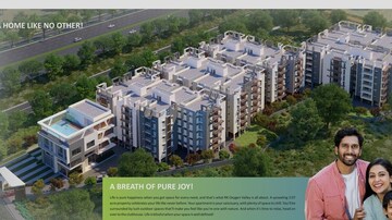Master Plan in 3 BHK Apartment at RK Oxygen Valley, Mallampet – for Sale