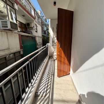 Balcony in 2 BHK Builder Floor at Malviya Nagar – for Sale