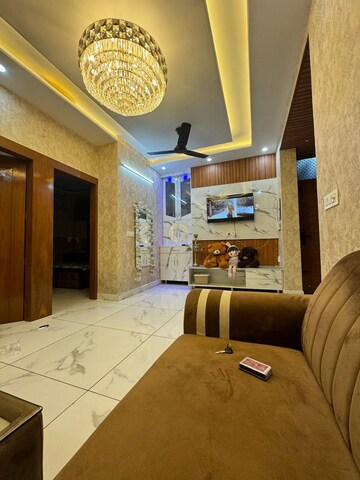 Kitchen in 3 BHK Builder Floor at Motia Blue Ridge, Dhakoli Village – for Rent