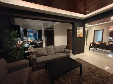 Living Room in 4 BHK Apartment at Pacifica Hillcrest Phase 1, Gachibowli – for Sale
