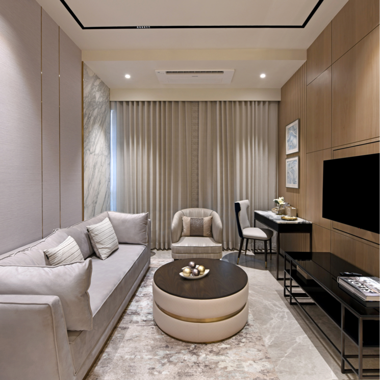 Living Room, kannamwar nagar 1 Bedroom 387 Sq.Ft. Apartment In Kannamwar Nagar Mumbai 8196672