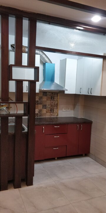 Kitchen in 2 BHK Builder Floor at Gyan Khand – for Rent