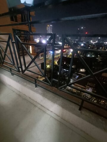 Balcony in 2 BHK Apartment at Cosmos Habitat, Majiwada – for Rent