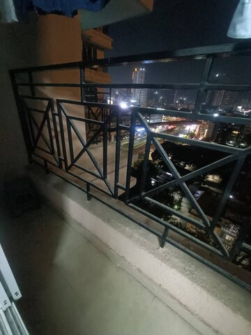 Balcony in 2 BHK Apartment at Cosmos Habitat, Majiwada – for Rent