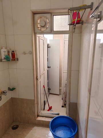 Bathroom in 2 BHK Apartment at Hiranandani Estate, Ghodbunder Road – for Rent