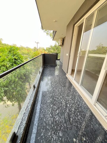 Balcony in 2 BHK Apartment at Chittaranjan Park – for Sale