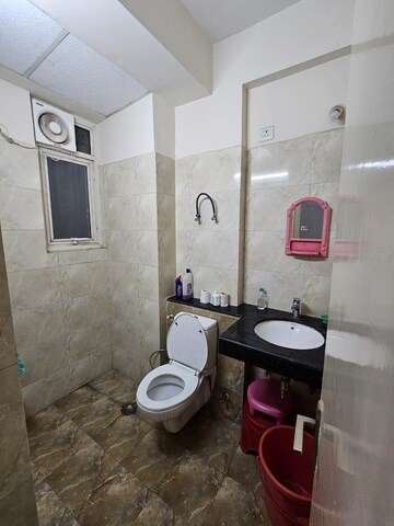 Bathroom in 3 BHK Apartment at Wave Executive Floors, Wave City – for Rent