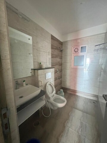 Bathroom in 3 BHK Apartment at Redwoods CHS, Mulund West – for Rent