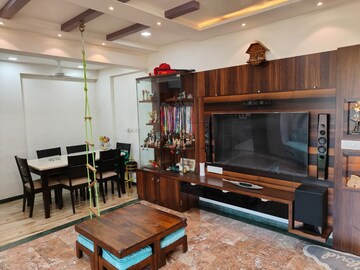 Living Room in 2 BHK Apartment at Hiranandani Estate, Ghodbunder Road – for Rent