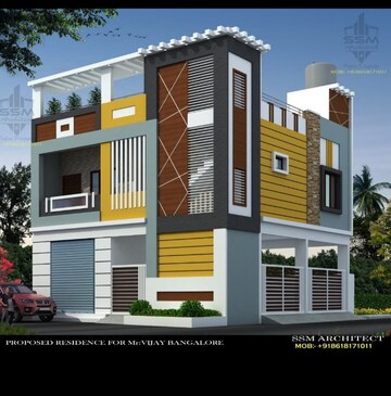2 BHK Villa – Exterior View View at Bannerghatta Jigani Road - for Sale