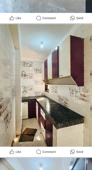 Kitchen in 1 BHK Builder Floor at Saket – for Rent