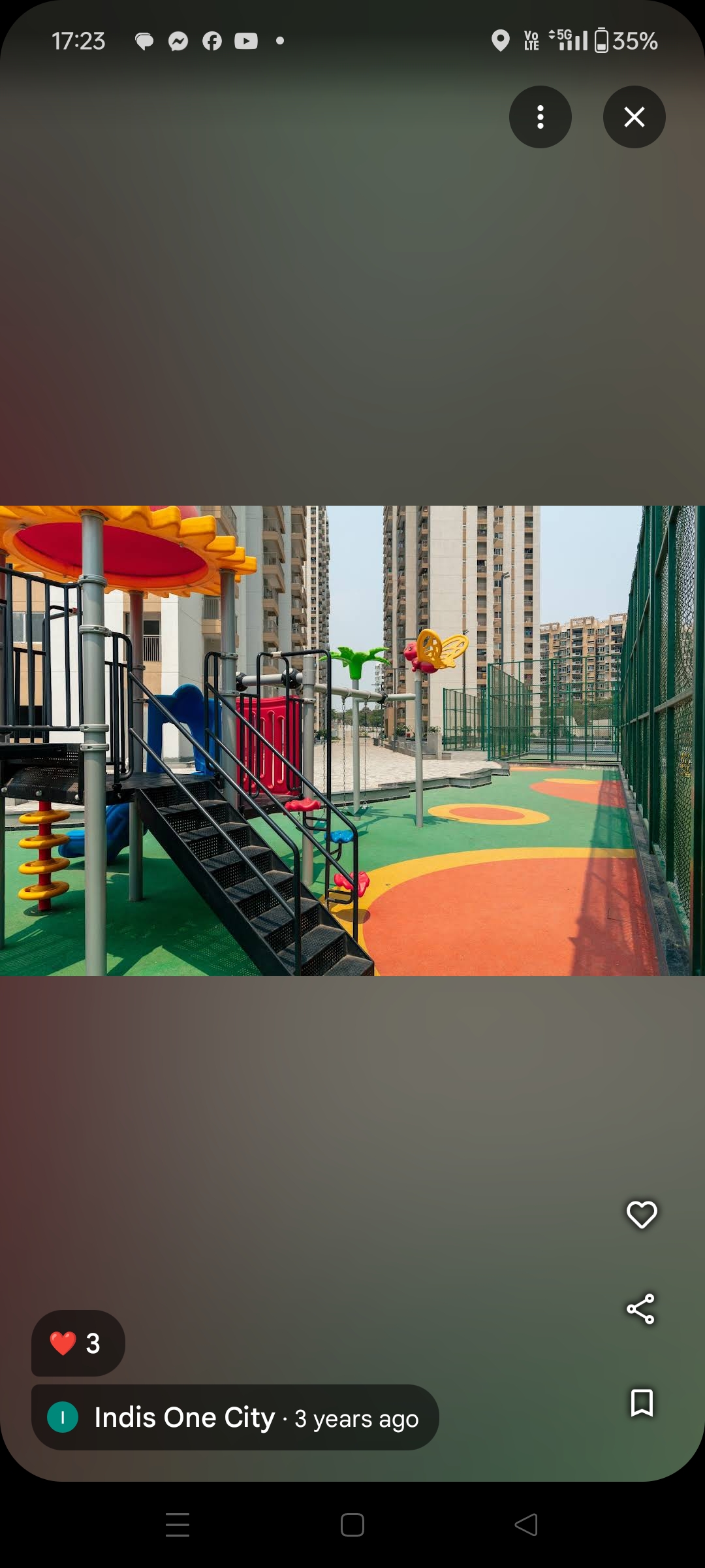 3 BHK + Pooja Room Apartment For Sale in Incor One City