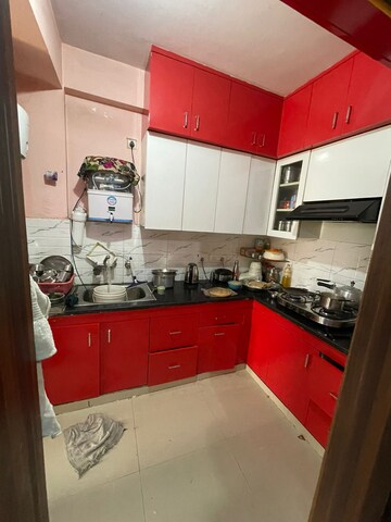 Kitchen in 2 BHK Apartment at Gaur City 2 - 12th Avenue, Sector 16c Greater Noida – for Rent
