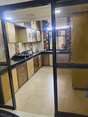 Kitchen in 3 BHK Apartment at Jalvayu Vihar Powai, Powai – for Rent
