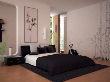 Bedroom in 4 BHK Apartment at Raheja Imperia, Worli – for Rent