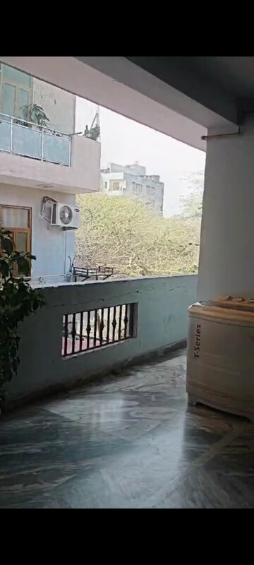 Balcony in 2 BHK Builder Floor at Chattarpur – for Rent