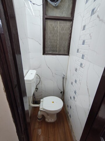 Bathroom in 2 BHK Builder Floor at Khirki Extension – for Rent