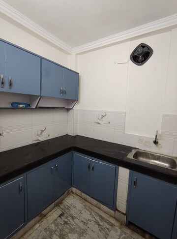 Kitchen in 2 BHK Builder Floor at Khirki Extension – for Rent